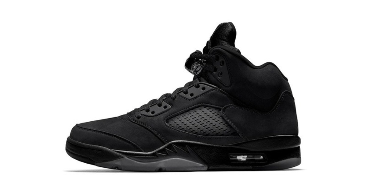 The Air Jordan 5 "Black Cat" Continues the "Black Cat" Tradition